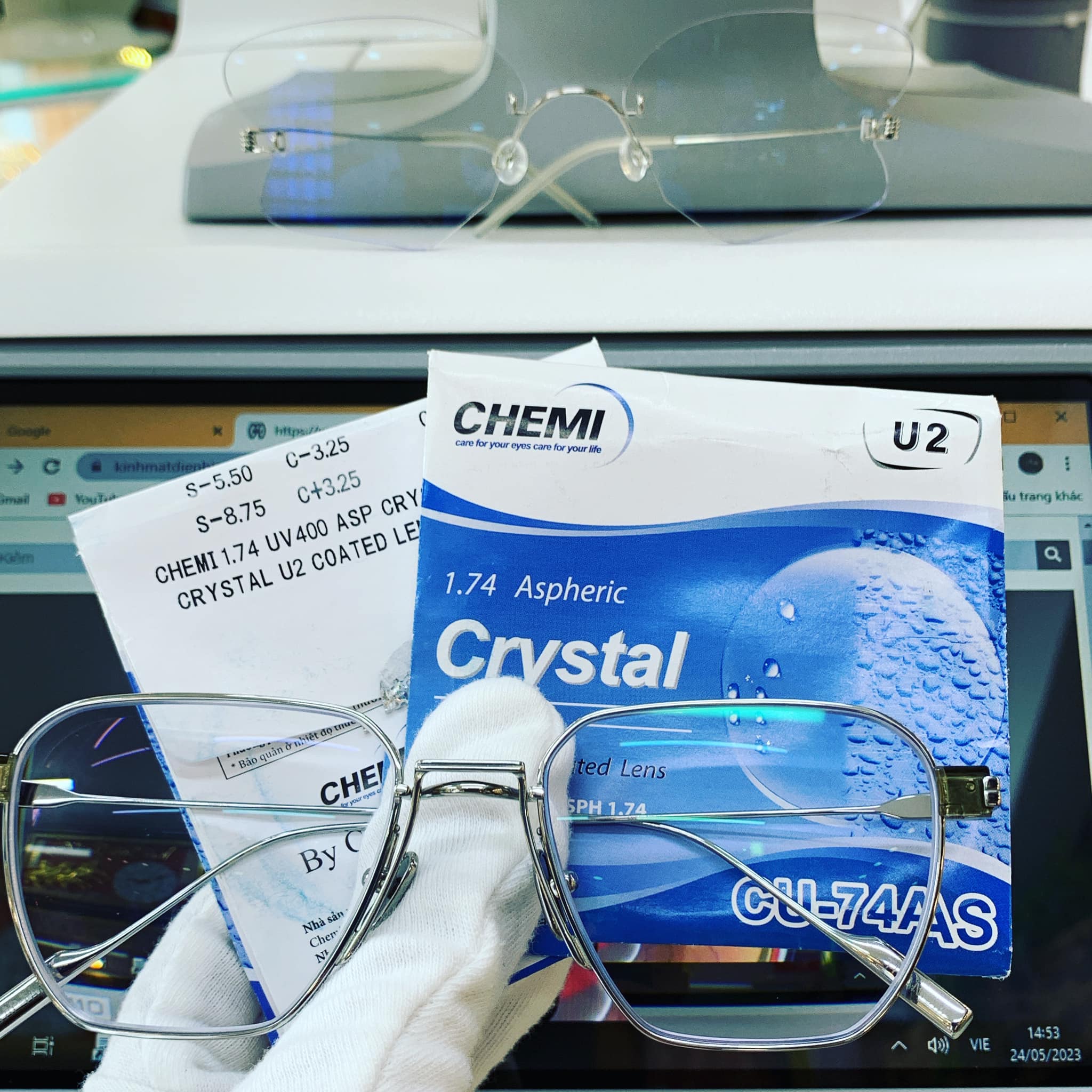 Tròng Kính Chemi U2 1.74 — Ảnh nhỏ 3