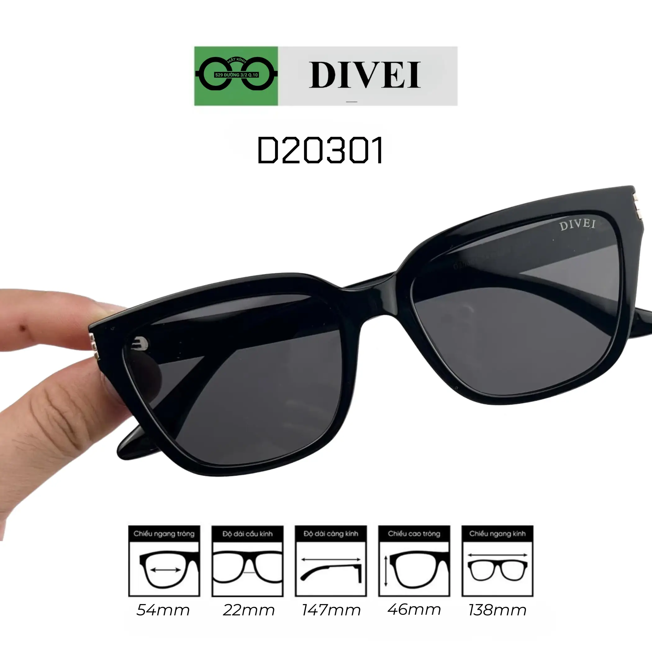 Kính Mát Divei 20301 — Ảnh nhỏ 2