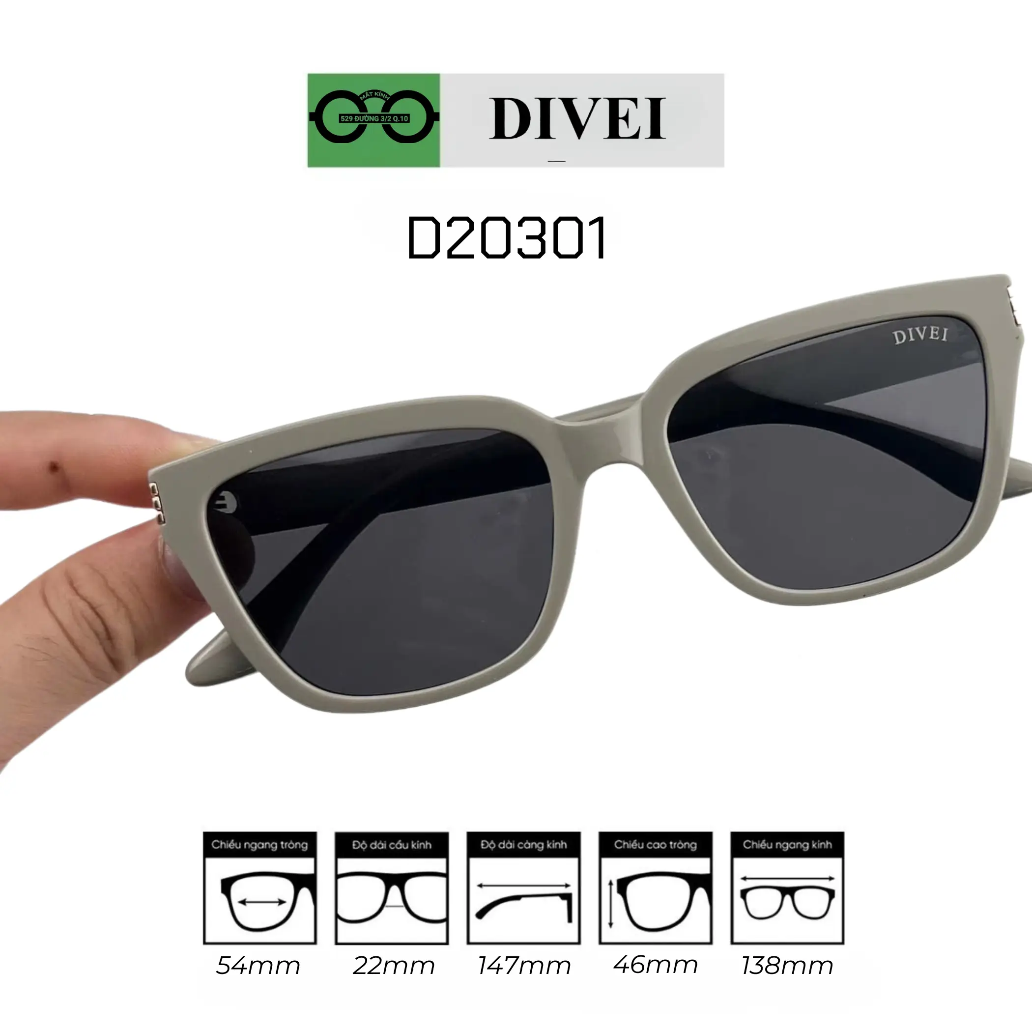 Kính Mát Divei 20301 — Ảnh nhỏ 3