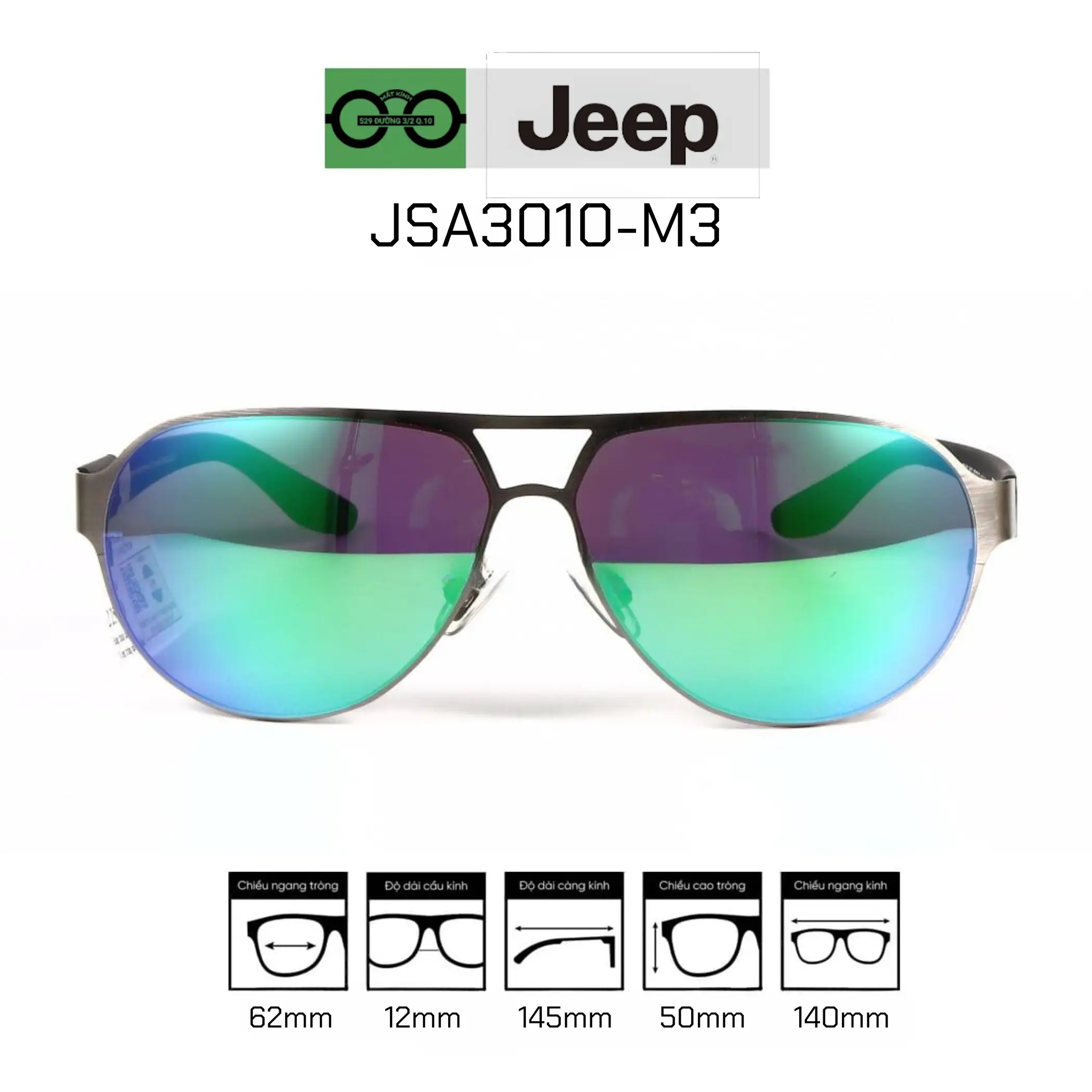 Kính mát Jeep JSA3010-M3 — Hình 1