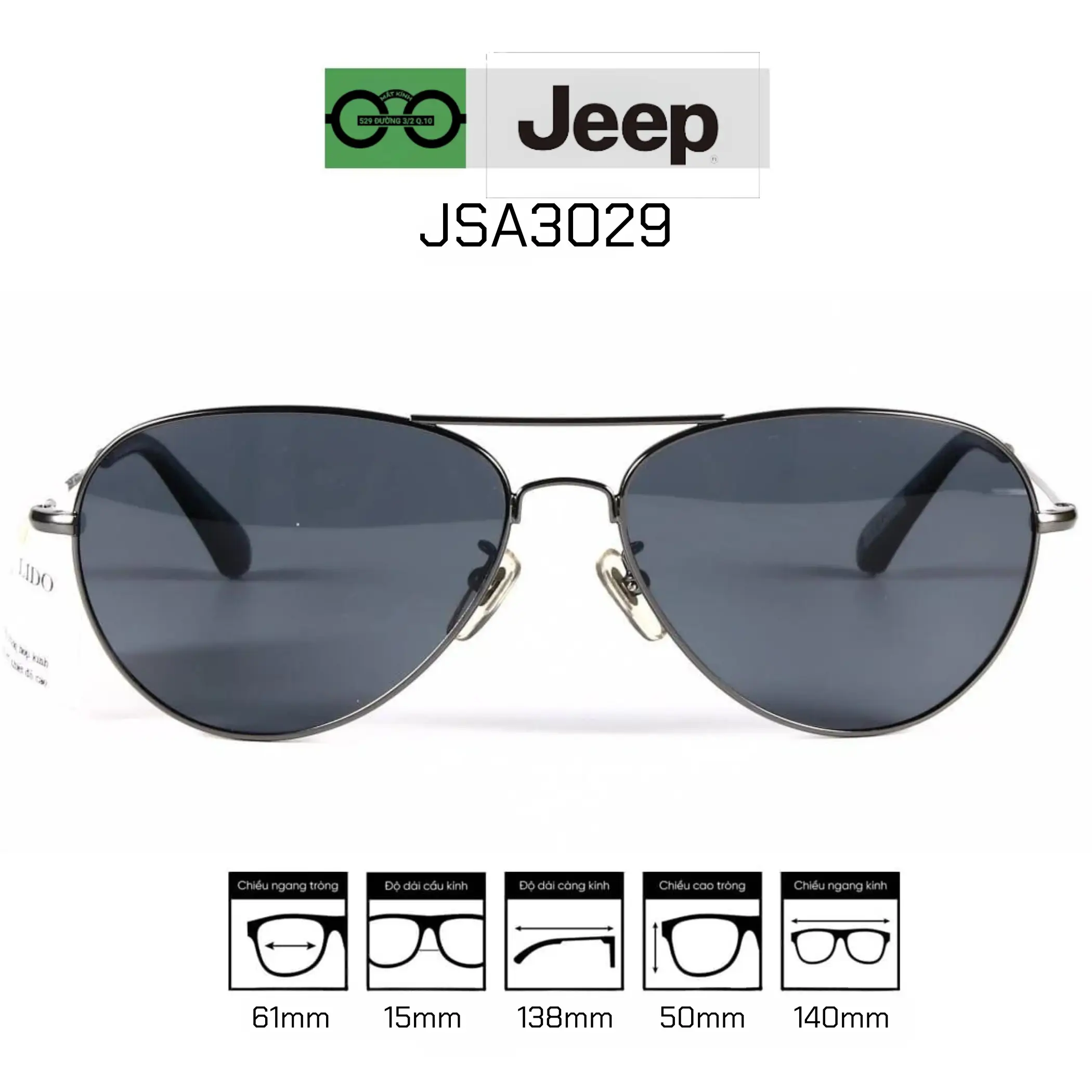 Kính mát  Jeep JSA3029 — Ảnh nhỏ 2