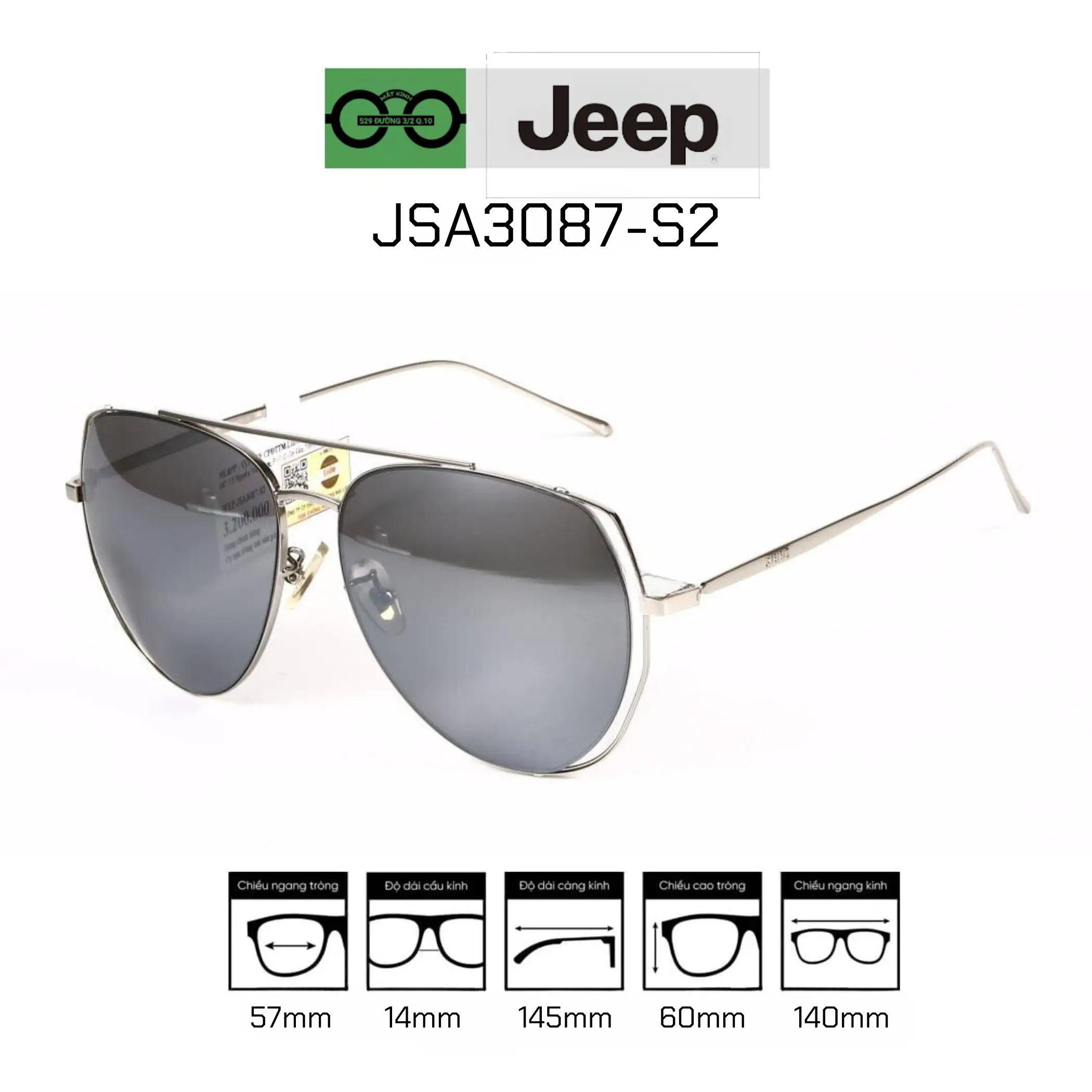 Kính mát Jeep JSA3087-S2 — Ảnh nhỏ 3
