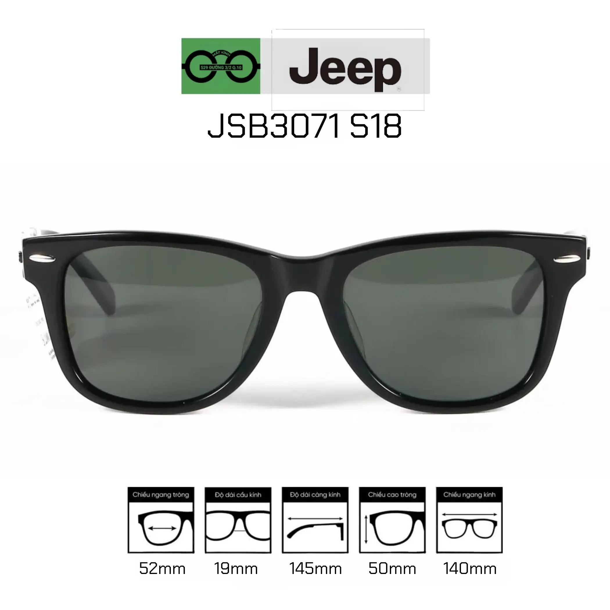 Kính mát Jeep JSA3120-S2 — Hình 1