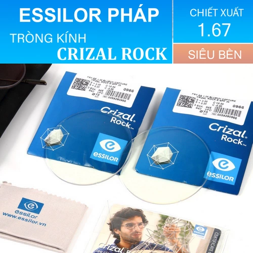 Tròng Kính Crizal® Rock™ Essilor 1.67 — Ảnh nhỏ 2